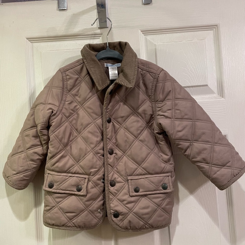 Tan quilt jacket